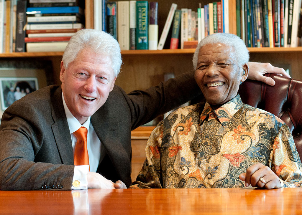President Bill Clinton_Nelson Mandela_Adam Jacobs Photography