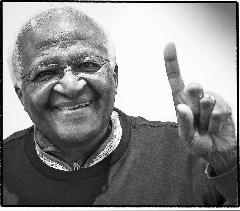 Desmond Tutu Portrait Adam Jacobs Photography