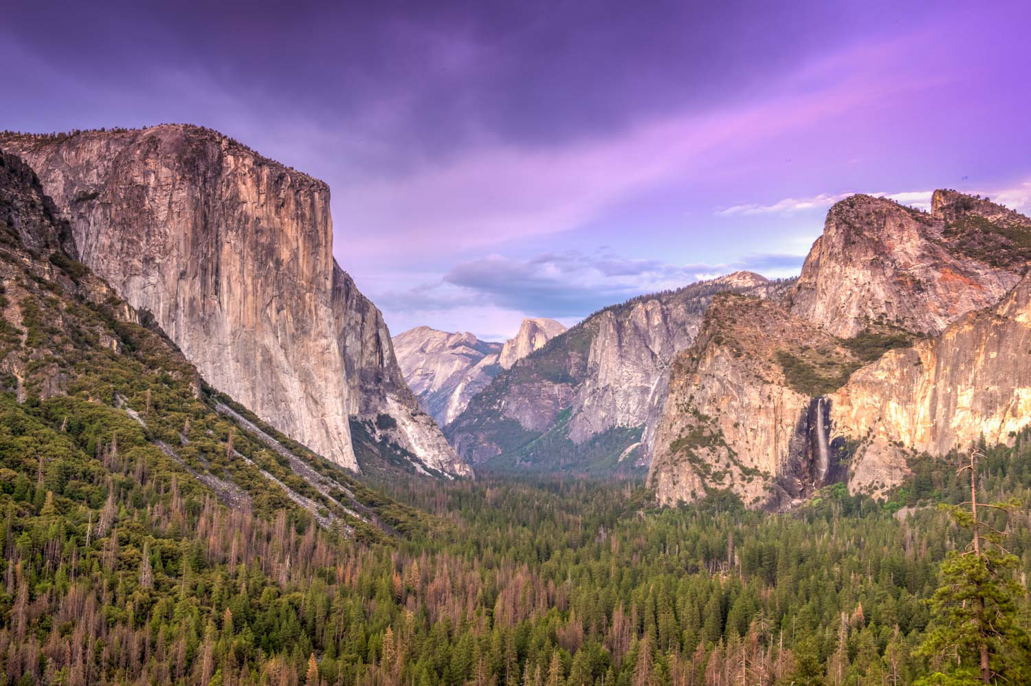 Tunnel View Yosemite National Park