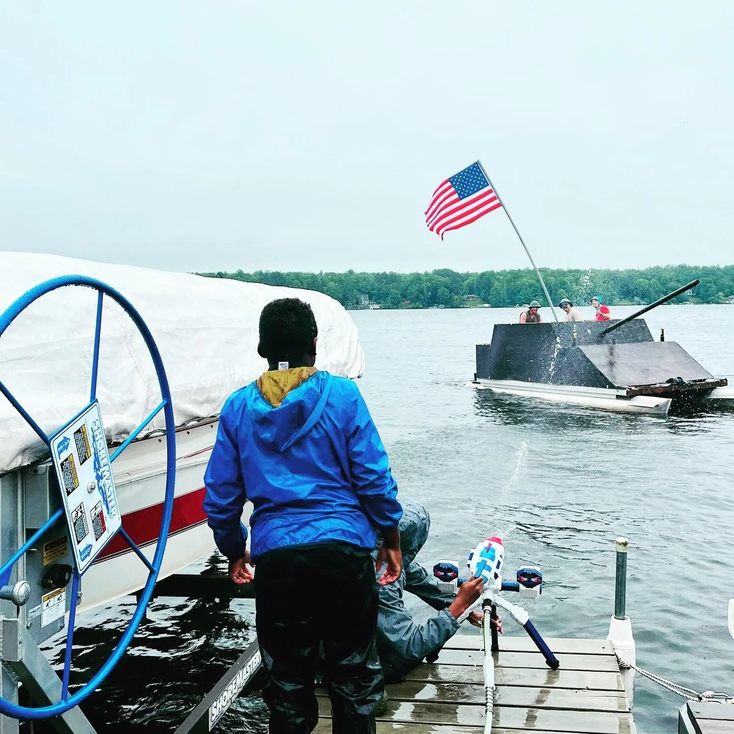 4TH OF JULY BOAT PARADE (make-up)