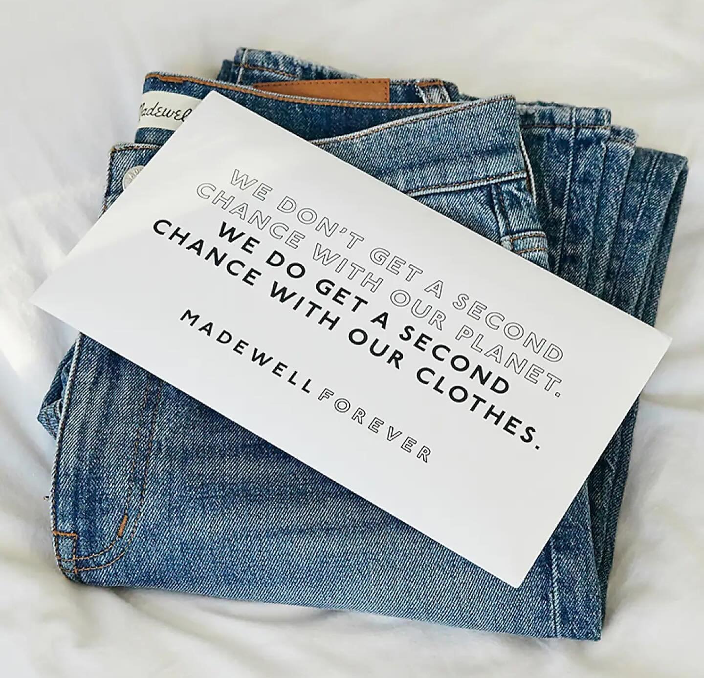 Join us this Friday, April 19 for a denim recycling drive in celebration of Earth Day! Our friends at @madewell will be at Rise from 10 AM to 1 PM. 

Give jeans a second life by recycling an old pair that will be turned into housing insulation for co