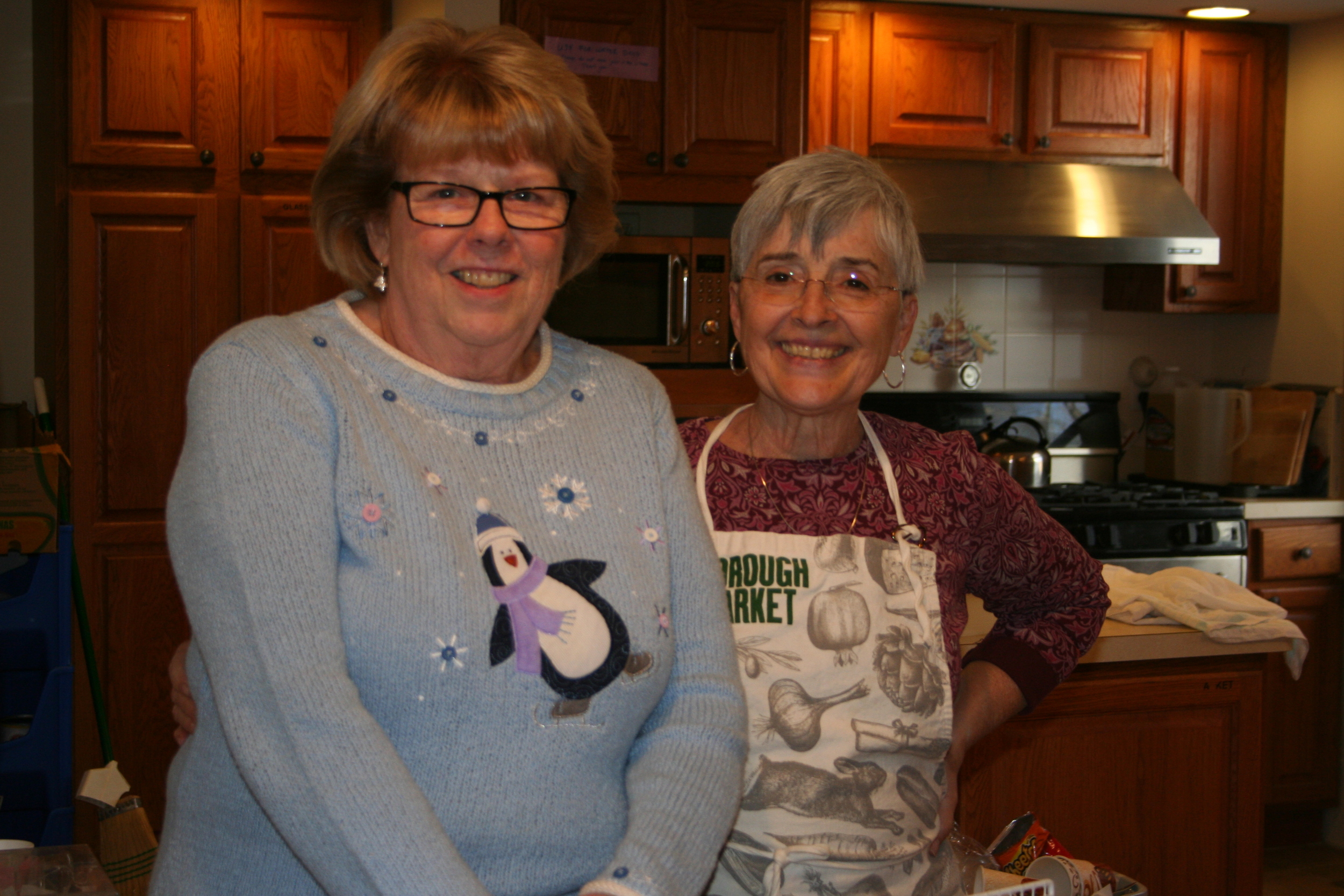 Loretta and Carol working the cafe.JPG