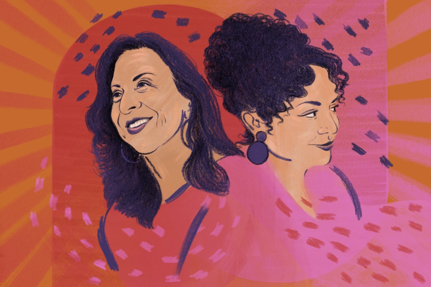 Maria Hinojosa and Maria Garcia