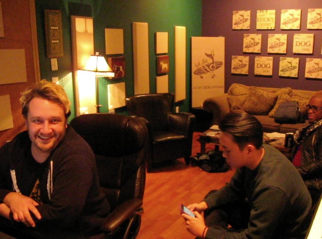 Geisha Hit Squad at Lucky Dog Studios, December 2014