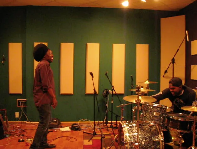 Geisha Hit Squad at Lucky Dog Studios, December 2014