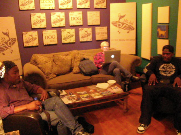 Geisha Hit Squad at Lucky Dog Studios, December 2014