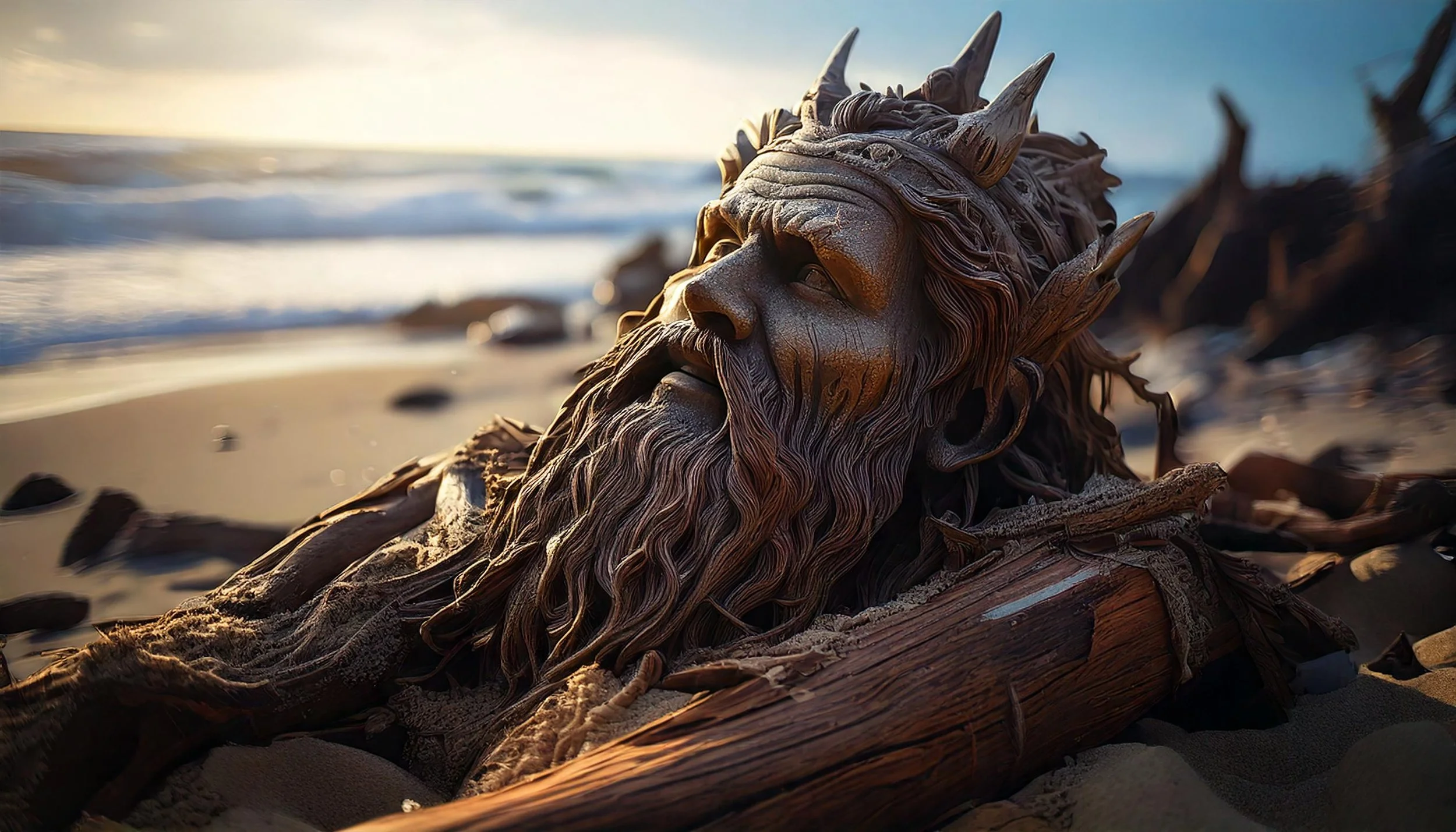 Carved out of the wood of our own hunger