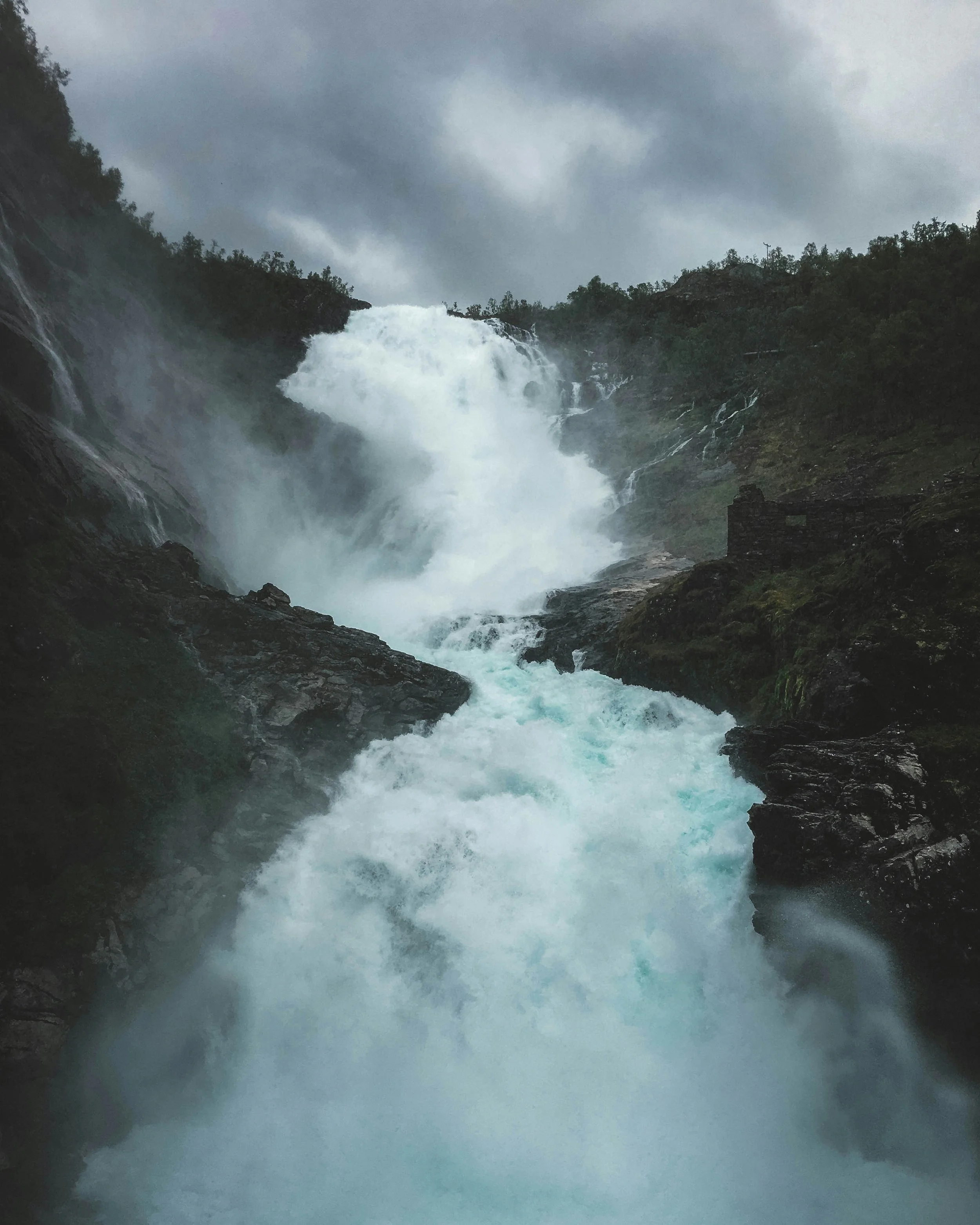 there is a RIVER