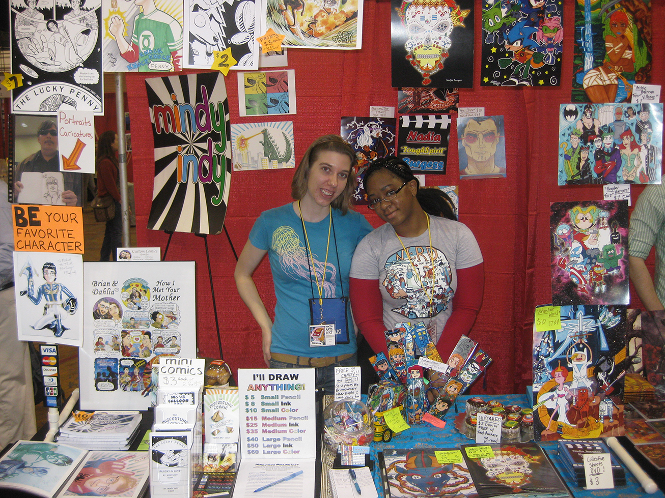 Mindy indy and Nadia Burgess