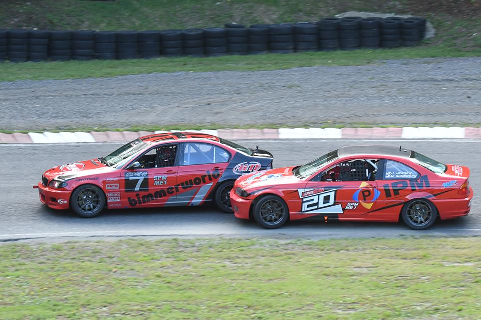 The highlight of the weekend came from a battle against Mark Sundberg in the 'no points' race.