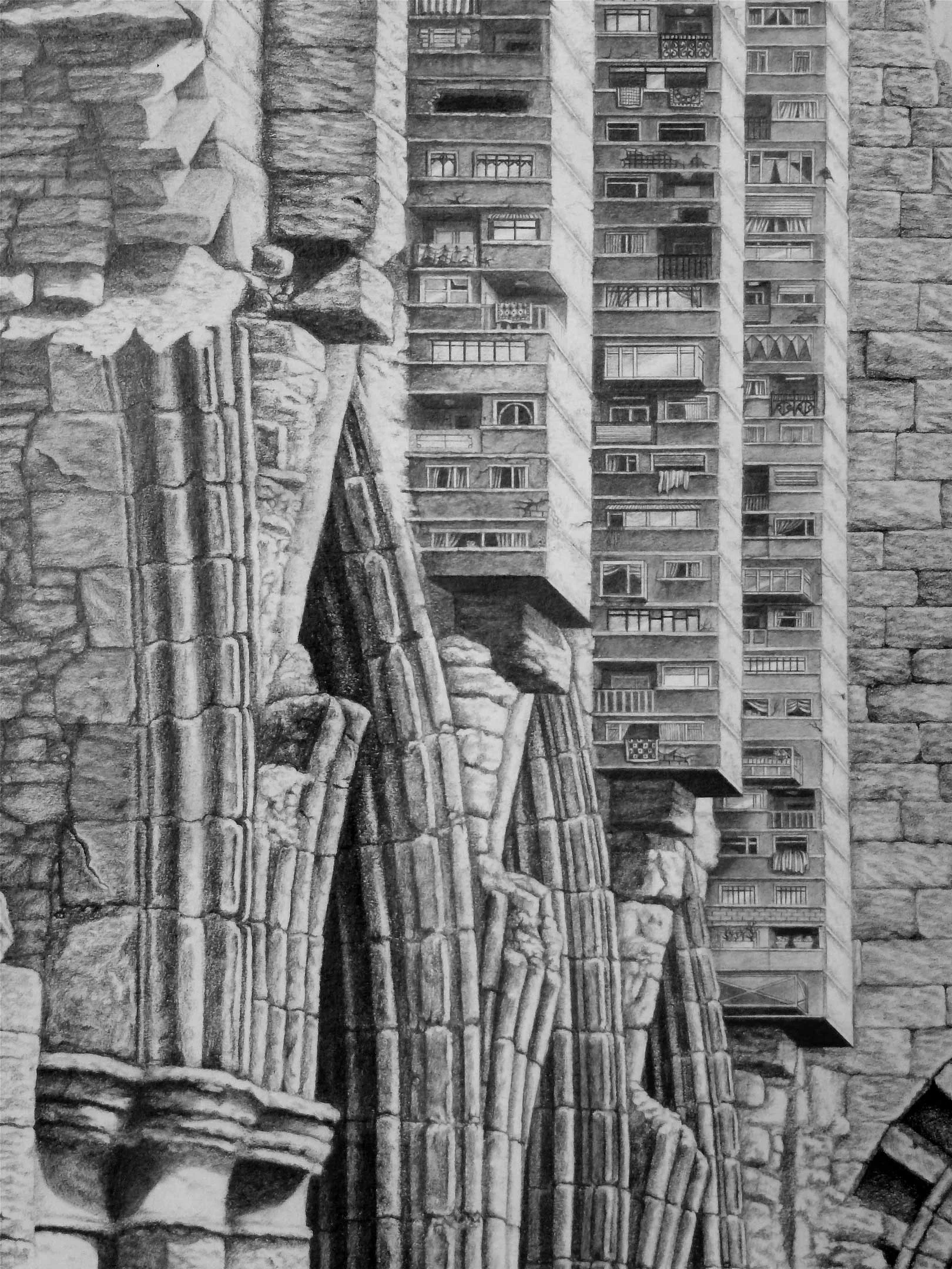 Razing Stone (detail)