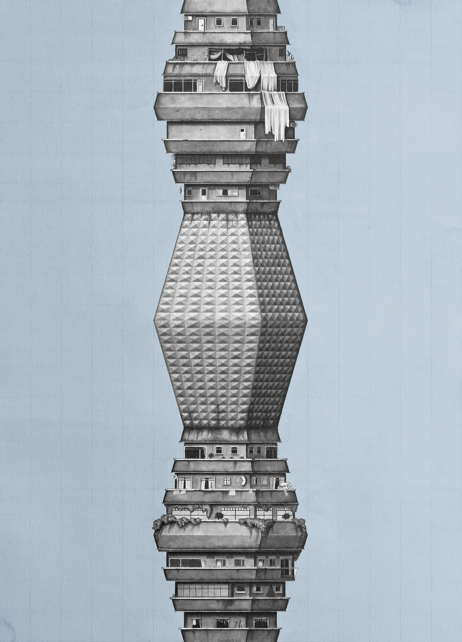 Ba da, Dodā (Water Tower)