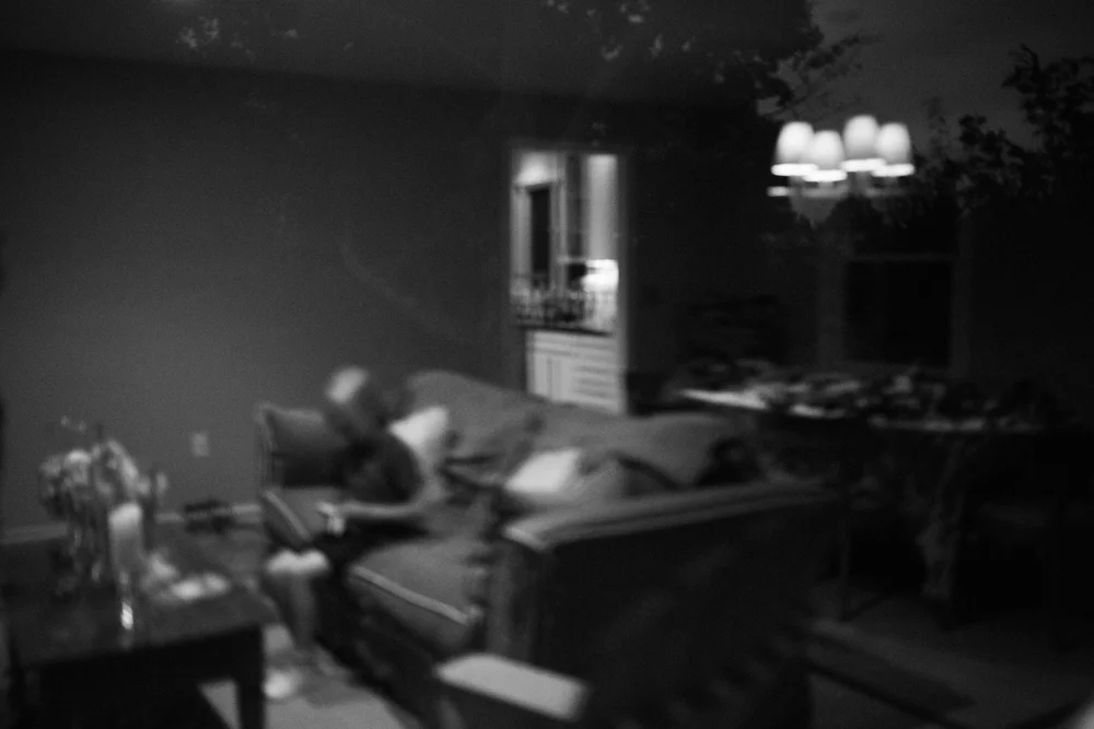 324/365 playing after dinner, dusk