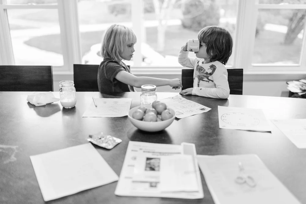 346/365 after school snacks and hw