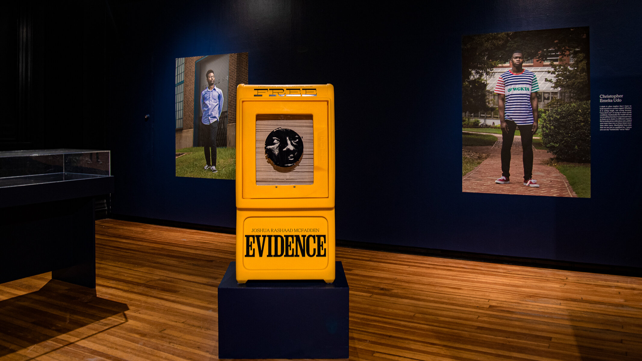  Installation view of Evidence at Visual Studies Workshop in Rochester, NY 