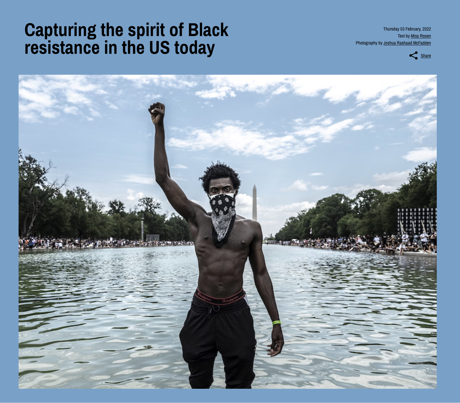 Capturing the spirit of Black resistance in the US today