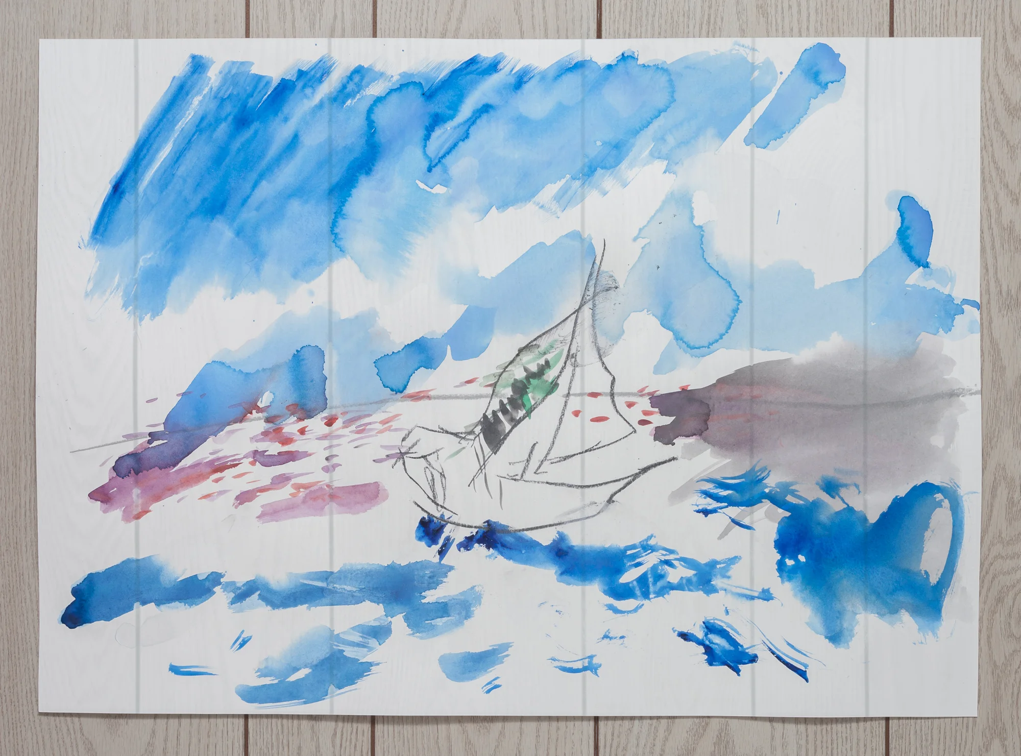 Ode to the Sea , 2017