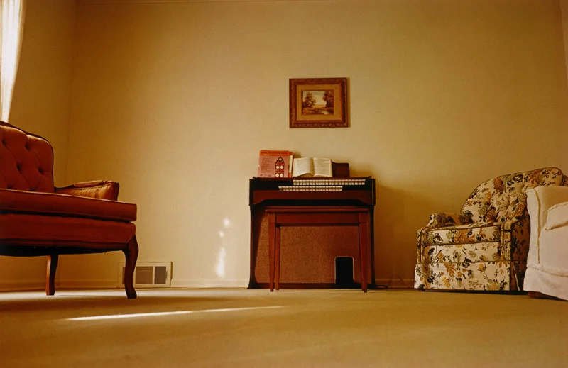 1. William Eggleston 2. Untitled (From Troubled Waters Portfolio) 3. 1980 4. Portfolio of Fifteen Dye-Transfer Prints 5. Represented by the Eggleston Artistic Trust