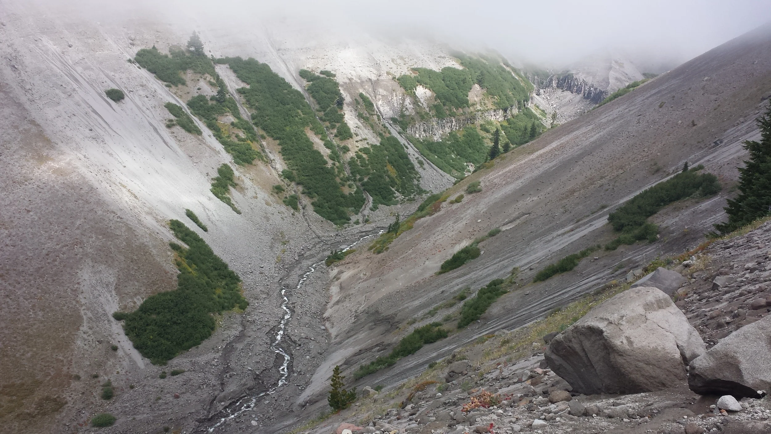 zigzag river