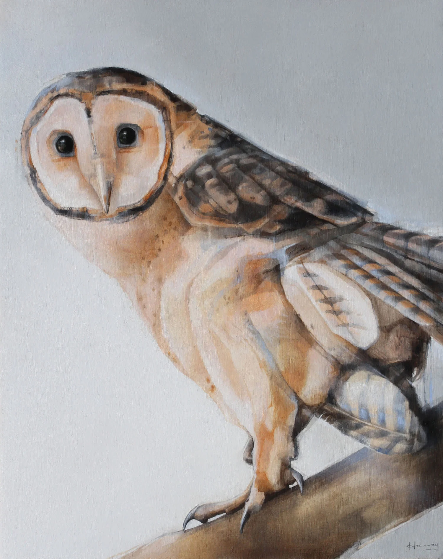 'The greater strength 2' - oil on timber panel