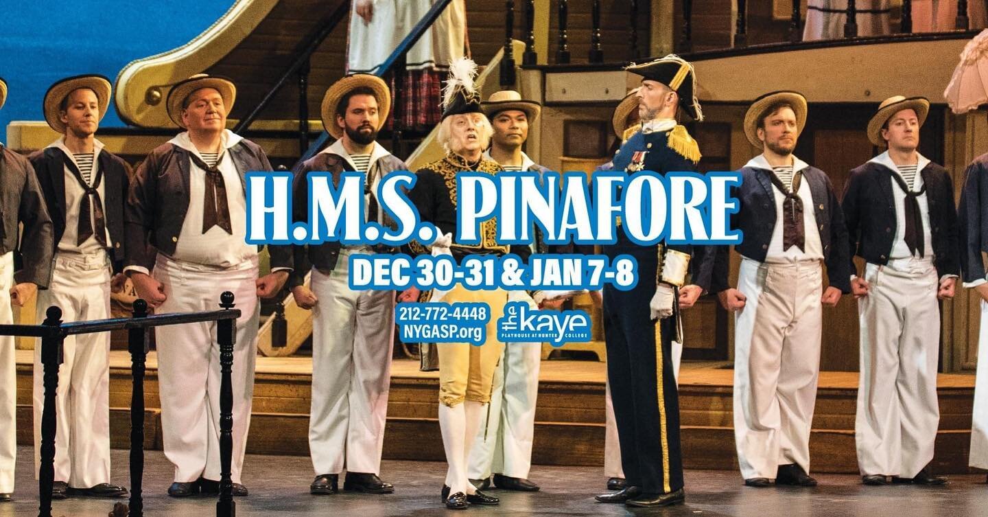 We open in 3 days! ⛵️ Come celebrate the new year with us!

There is a Friends and Family Discount Code for $50 orchestra seats &amp; $30 balcony seats. Use code FRIENDS when purchasing tickets online. ❤️ nygasp.org