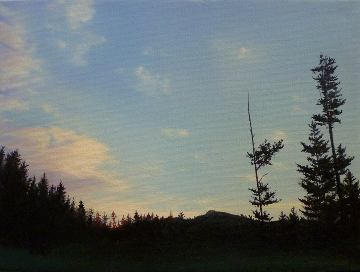  ﻿Dawn/ 2012/ oil on cavas/ 9 x 12 inches 