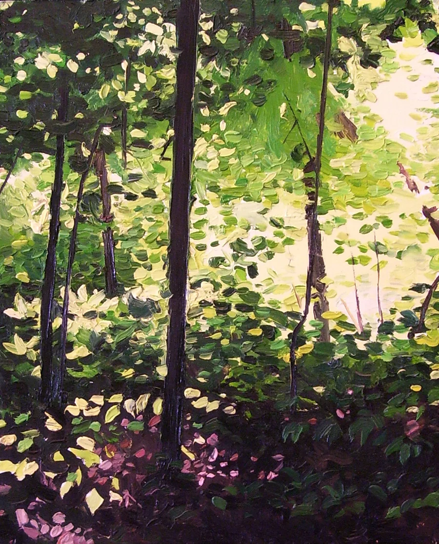 The Spot/ 2004/ oil on panel/ 11 x 9 inches