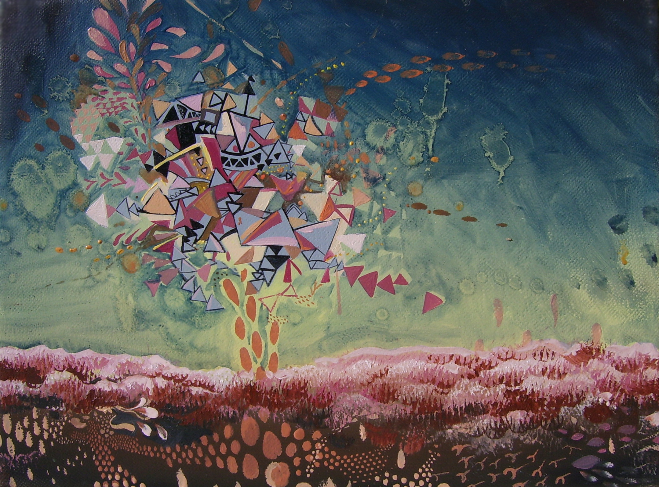  The Hatchery / 2007 / oil on canvas/ 9 x 12 inches   