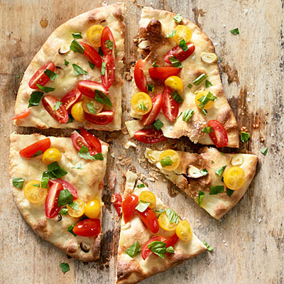 Fresh Tomato & Basil Pizza