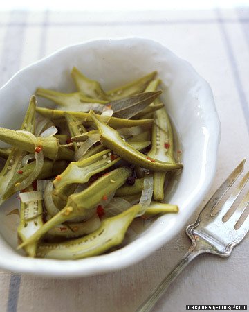 Quick Pickled Okra