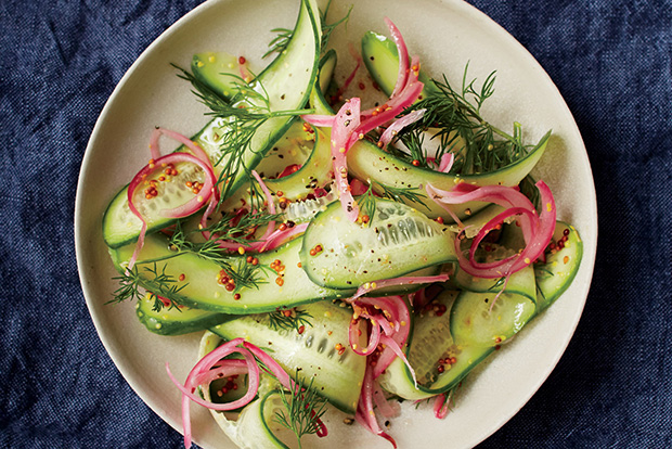 Cucumber Dill Salad - recreate the flavor of dill pickles with this delightful fresh salad