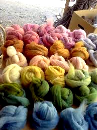 Natural Wool Dyeing with Local Plants