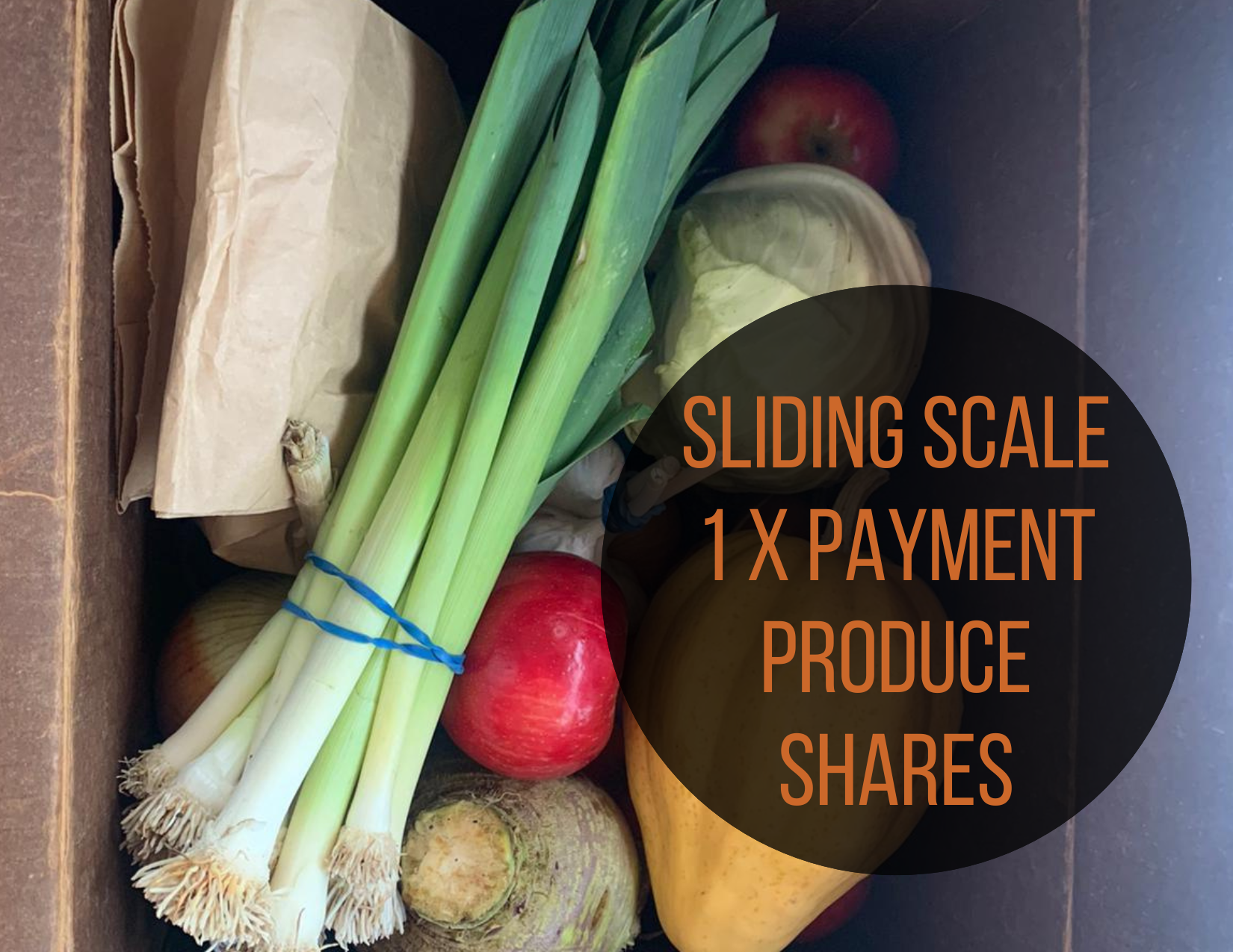 Philly Farm Produce Shares Sliding Scale 1 x Payment