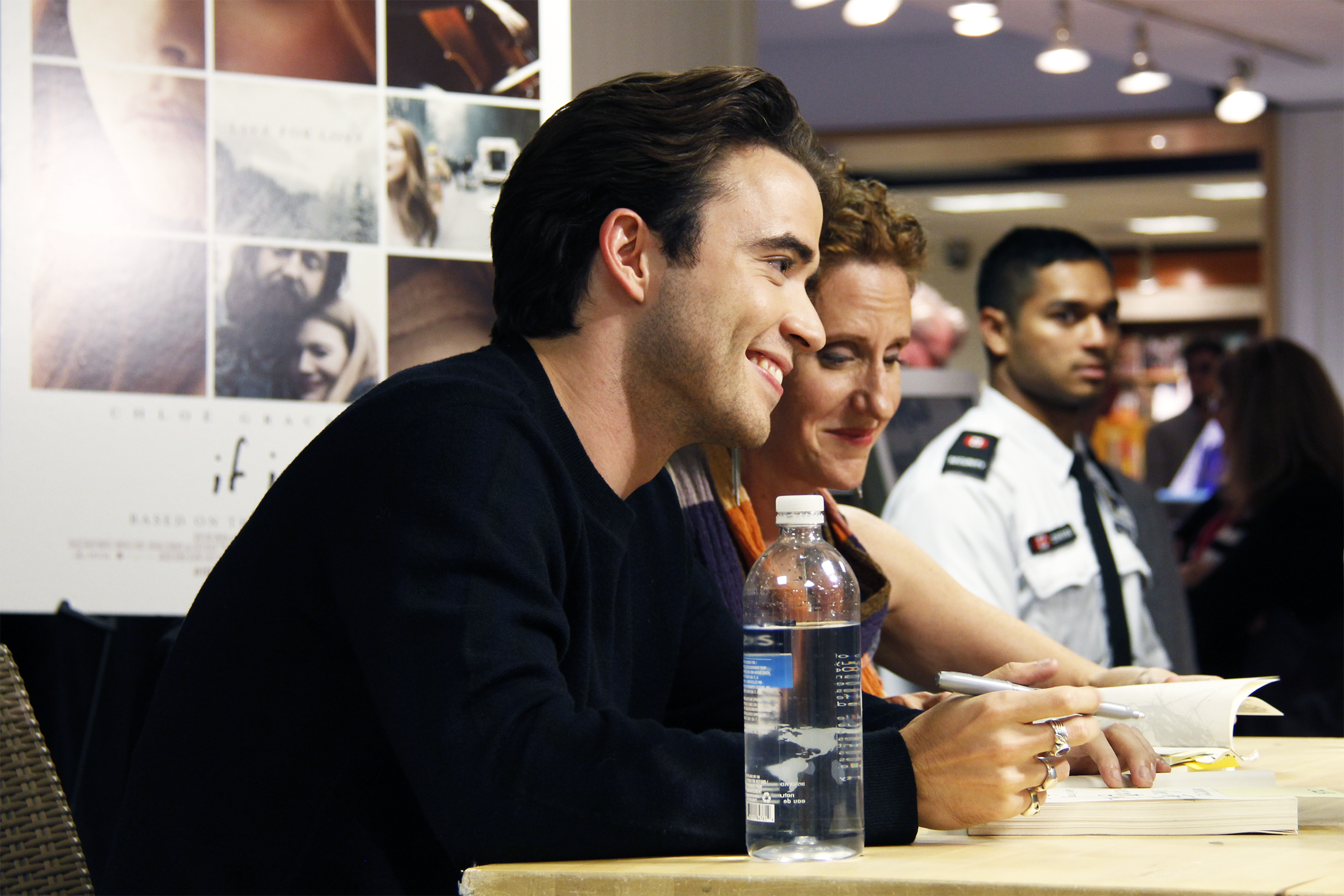 Jamie Blackley & Gayle Forman
