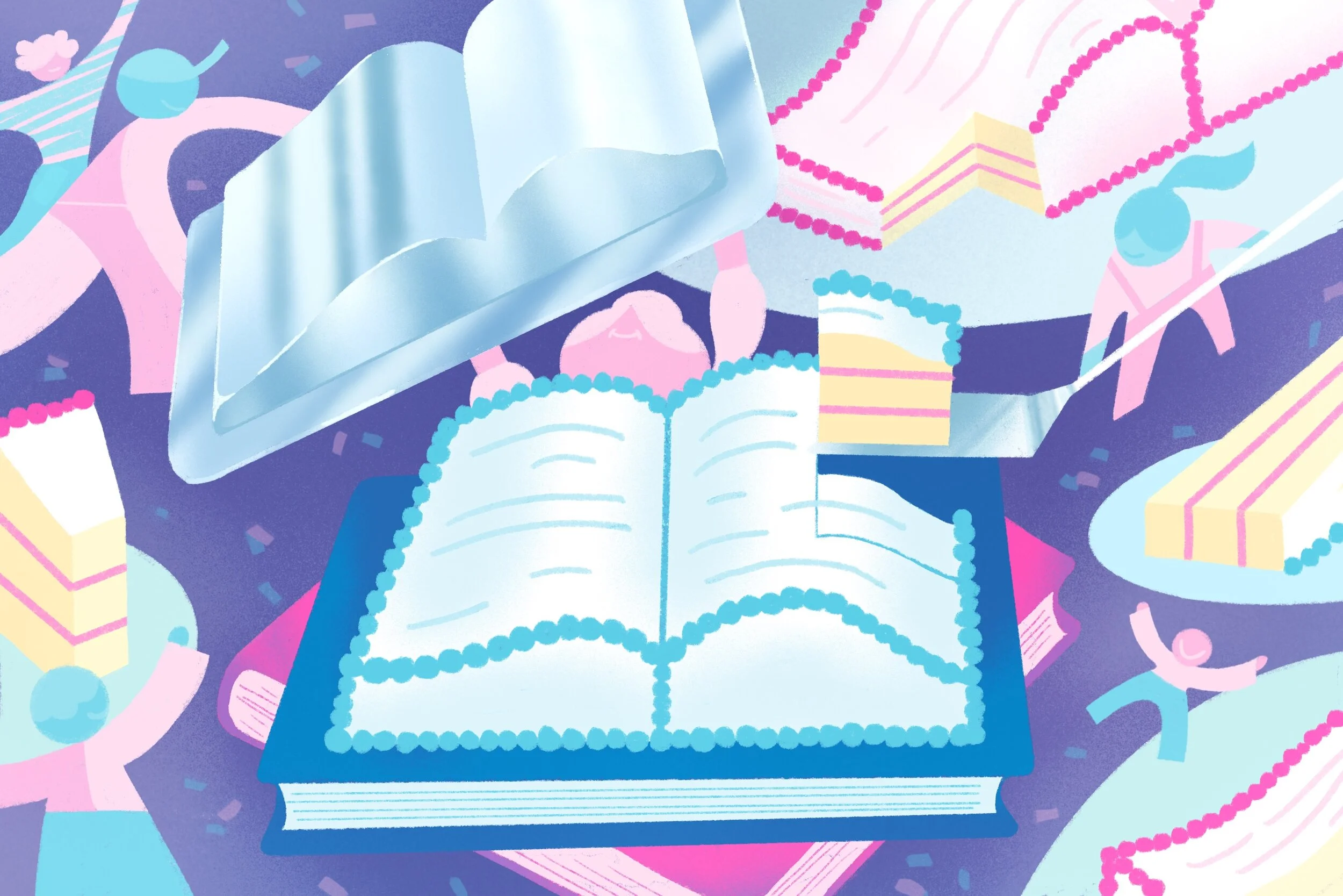 Borrowing Cake Pans at the Library