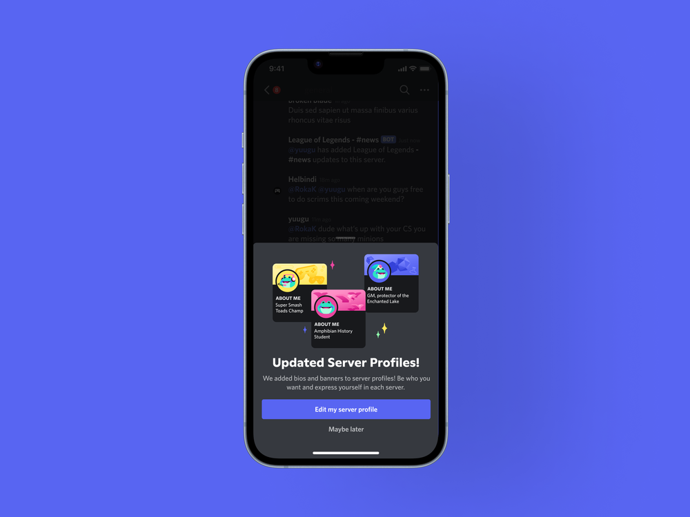 Discord Product Illustrations — Kevin VQ Dam