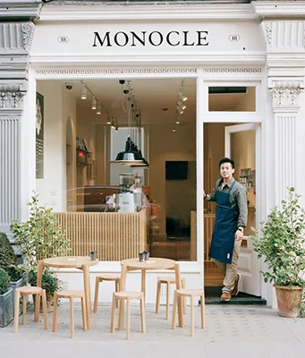 Monocle goes beyond the printed form with an app "Monocle 24" and even a few cafes where subscribers have access to private areas.