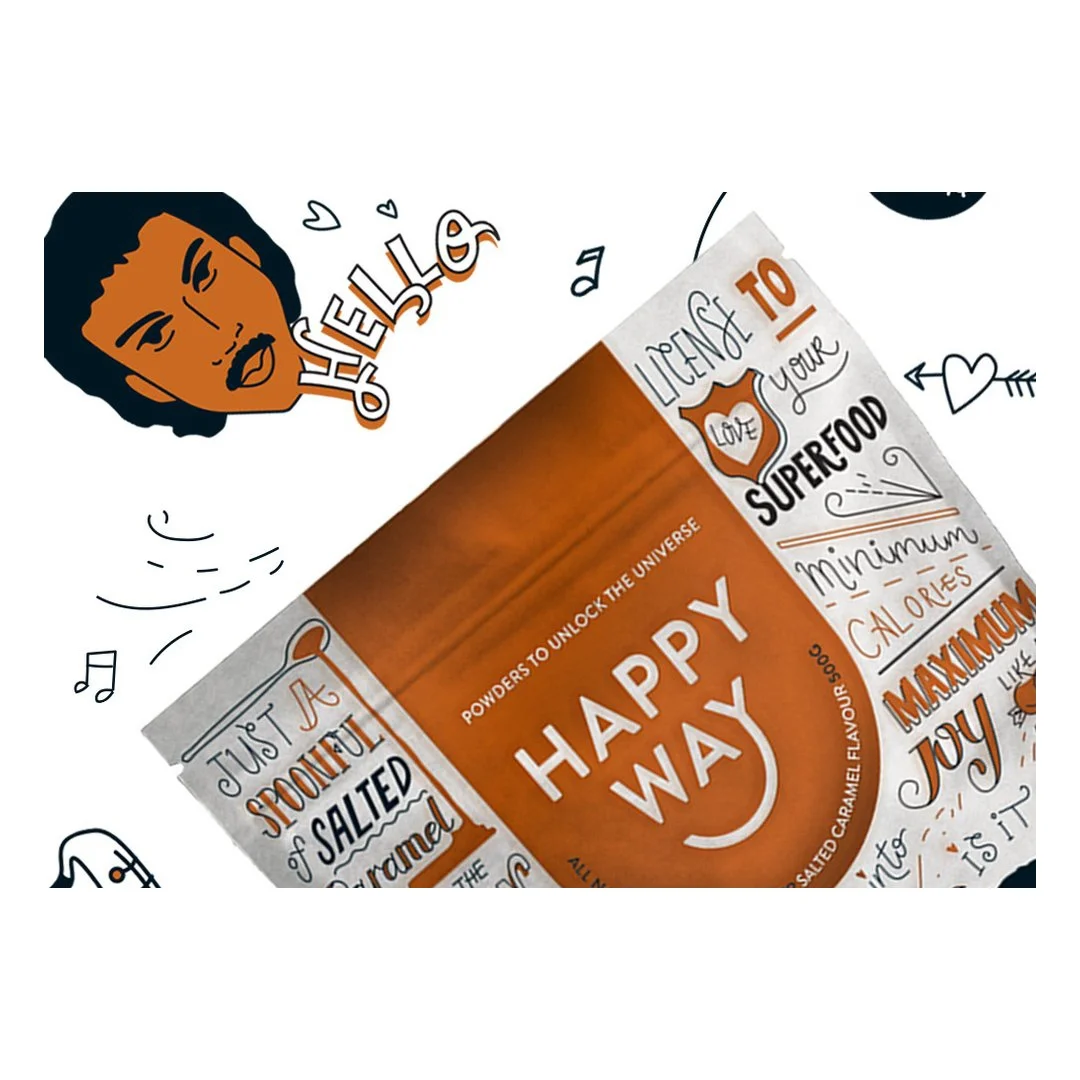 Happy Way's new flavour - Salted Caramel!