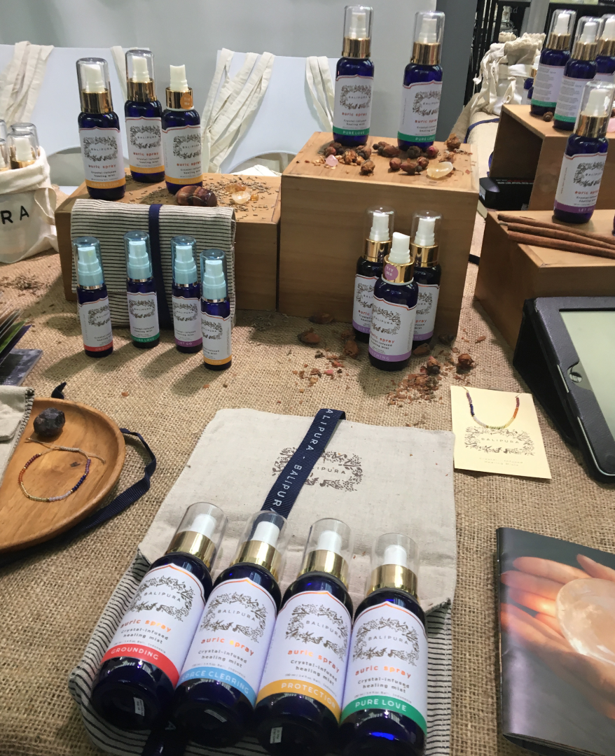 Balipura auric sprays. Credits: @Cosmetics Inspiration & Creation