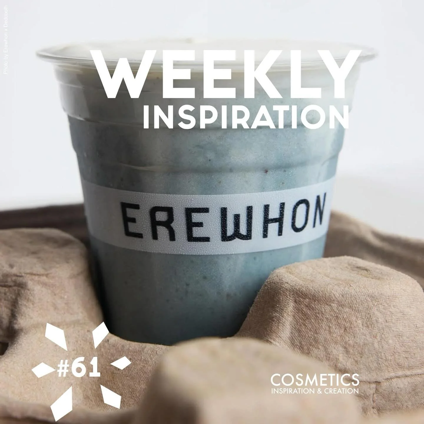 Weekly Inspiration #61 - a curation of beauty, fashion, and retail news. Find us on LinkedIn, X &amp; TikTok to stay updated on all things beauty.

@erewhon collaborates with fragrance brand @dedcool to launch a dairy-free Xtra Milk Smoothie inspired
