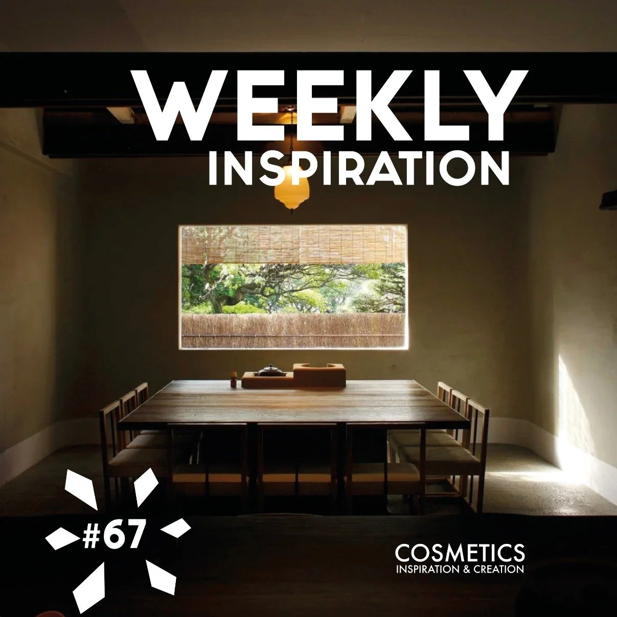 Weekly Inspiration #67 - a curation of beauty, fashion, and retail news. Find us on LinkedIn, X &amp; TikTok to stay updated on all things beauty.

@aesop and @designanthology present The Sensory Retreat Series in Tokyo, 6&ndash;8 November, an intima