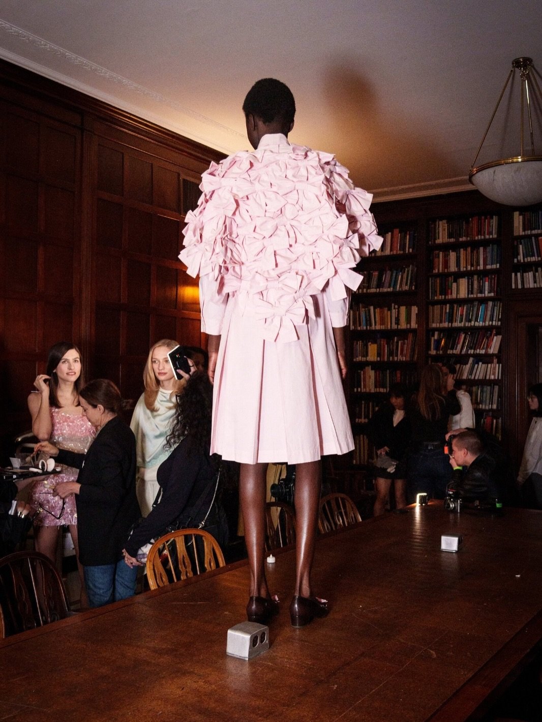 New Romanticism took center stage at NYFW Fall/Winter 2026.

Across the runways, designers embraced a renewed appetite for emotion, fantasy, and theatrical femininity, signaling a broader cultural return to romance. From Emerald Fennell&rsquo;s dream