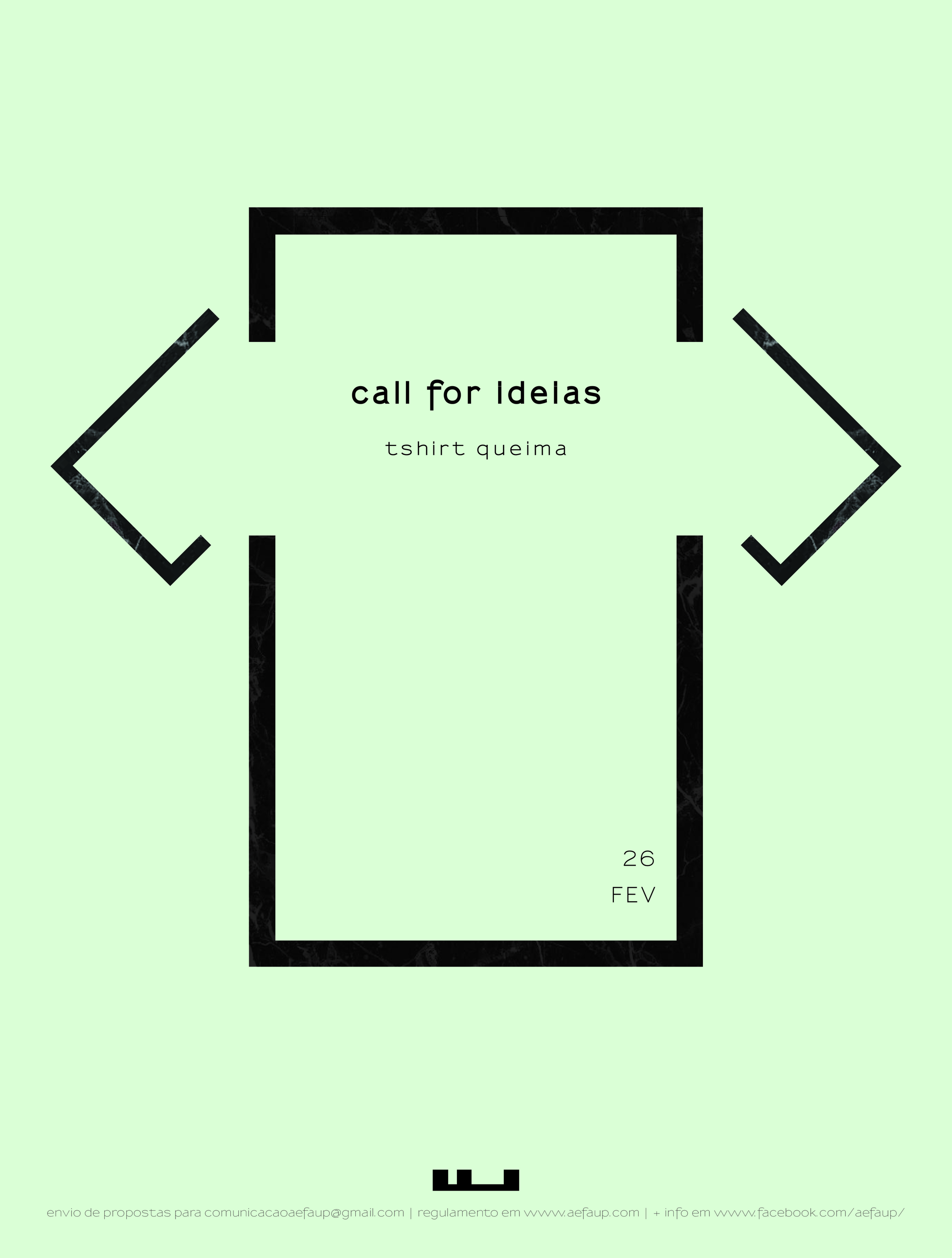 CALL FOR IDEIAS | TSHIRT QUEIMA