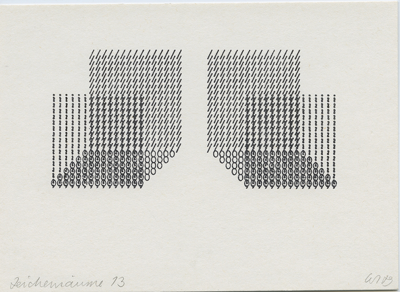 Zeichenreaum 13, 1970's