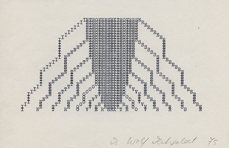 Introverse Extroverse , 1975
