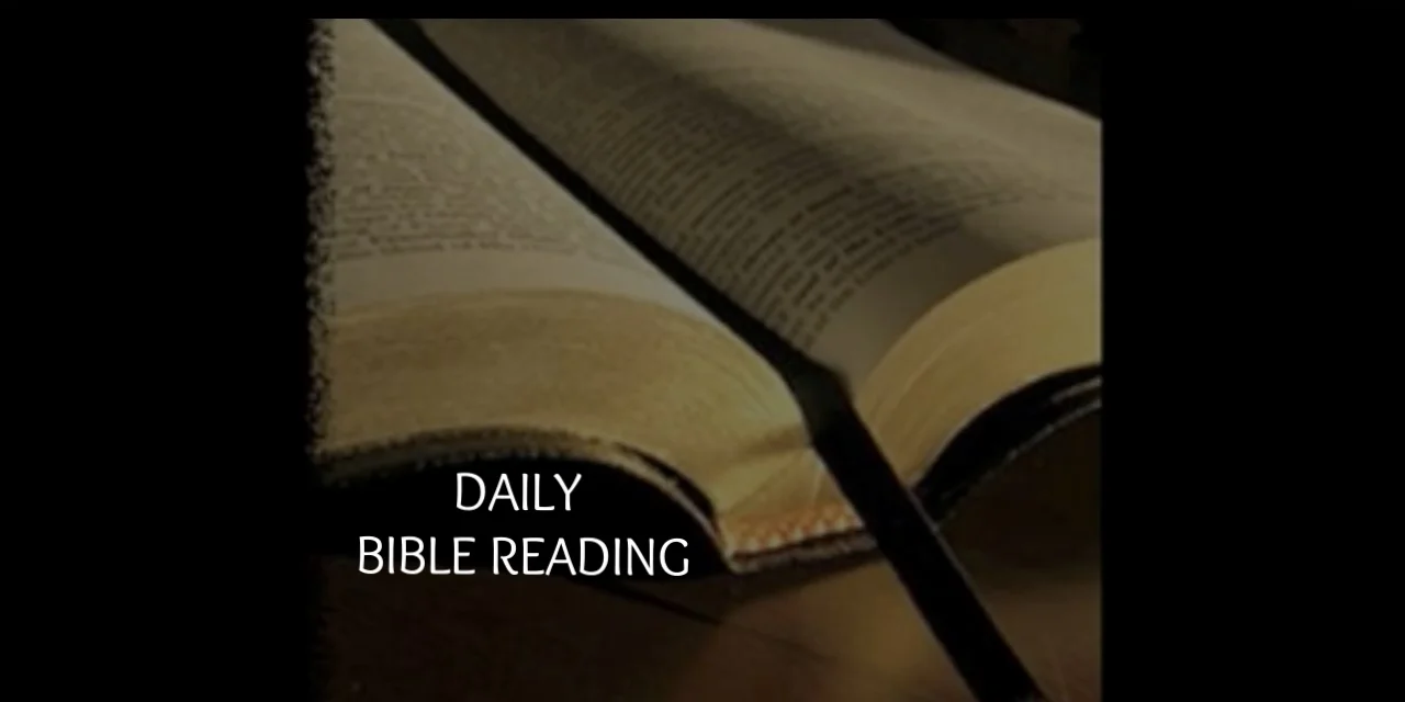 September 21 Bible Reading 