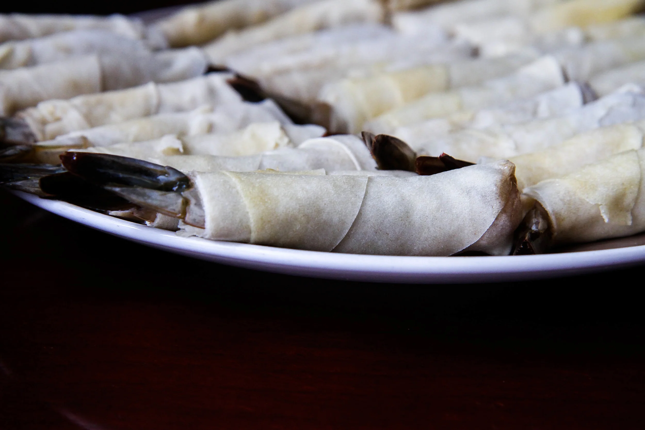Vietnamese Shrimp Egg Roll Appetizer (Cha Gio Cuon Tom) — Vicky Pham