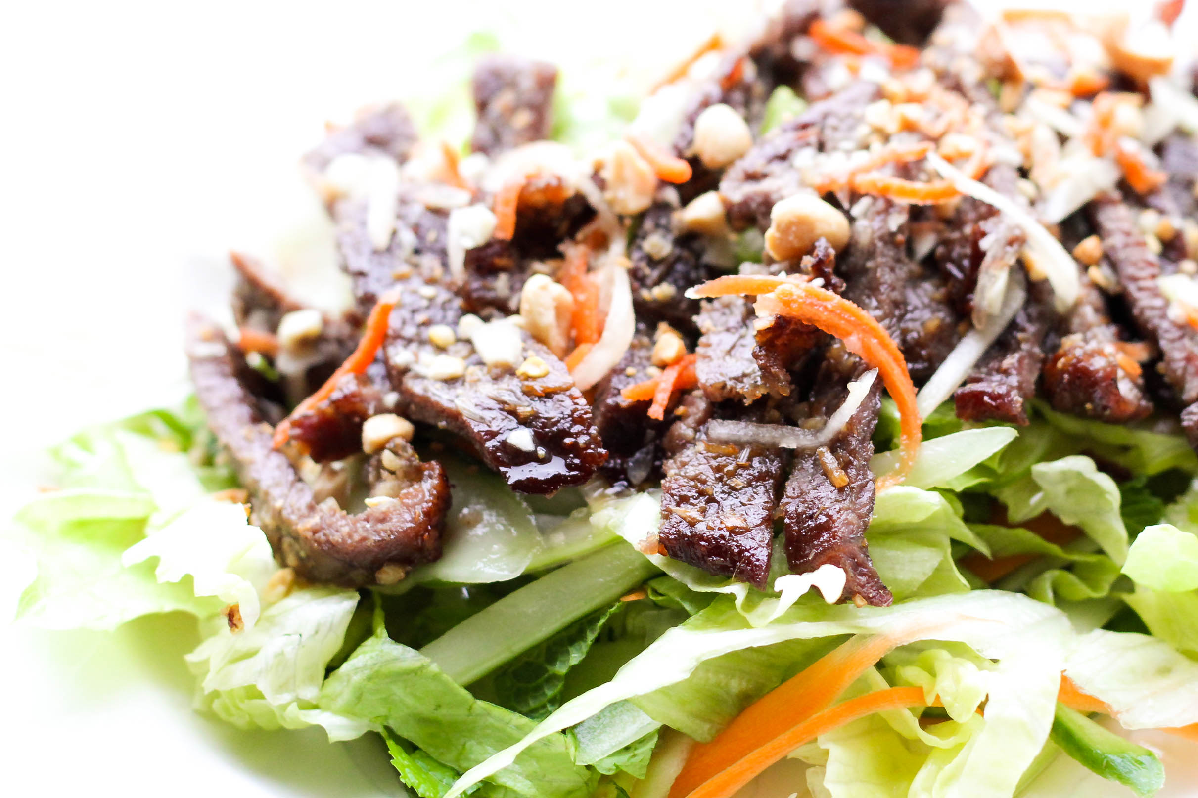 Grilled Lemongrass Beef Salad — Vietnamese Home Cooking Recipes