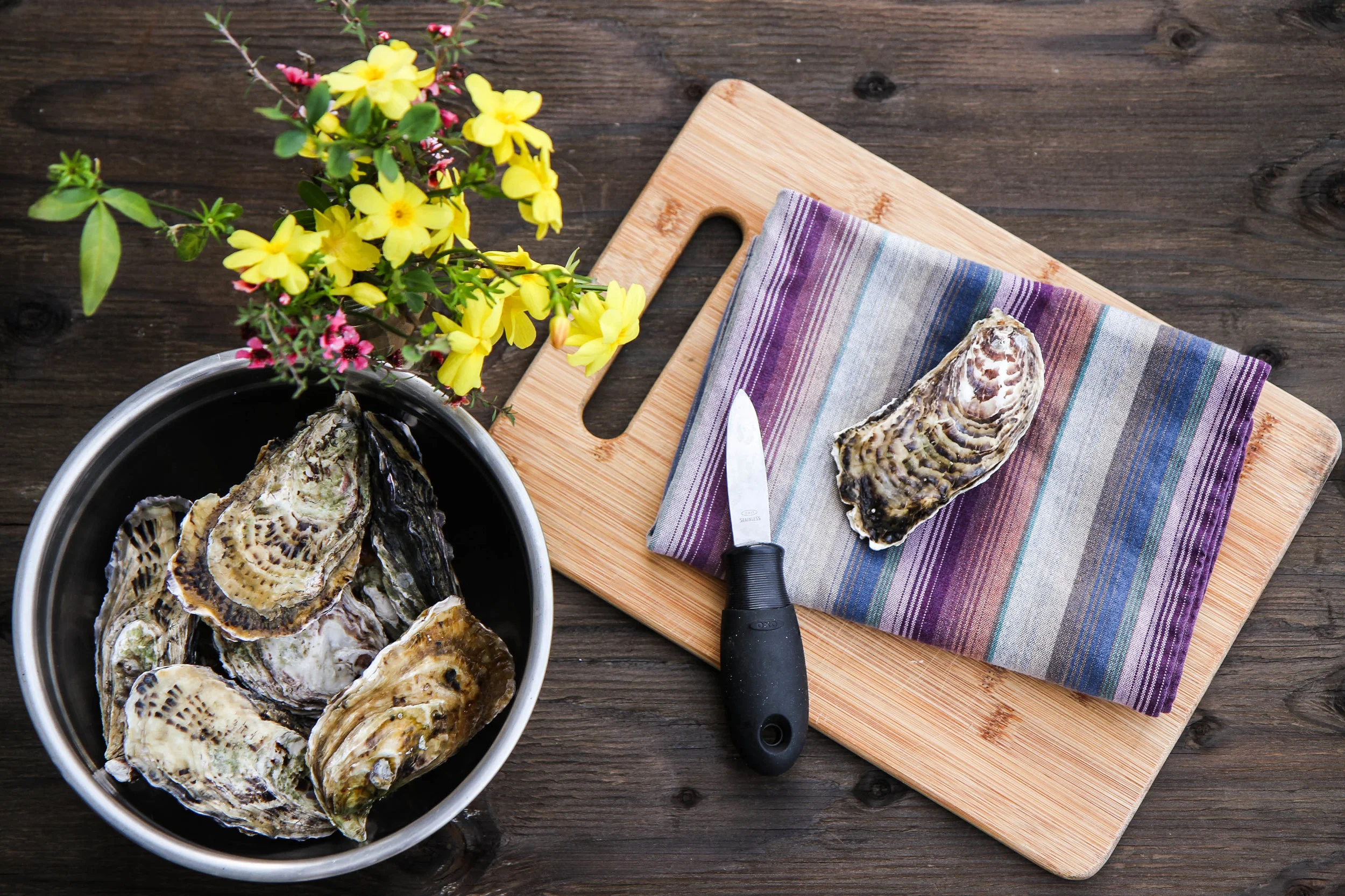 Raw Oysters with Asian Sauce — Vicky Pham