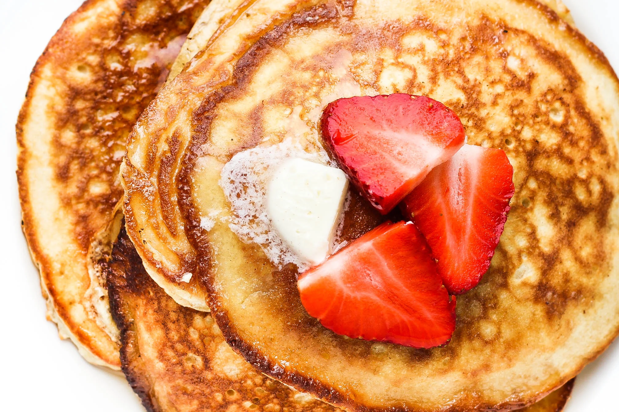 Light and Fluffy Sour Cream Pancake
